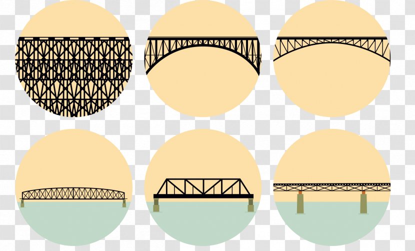Train Rail Transport Bridge - Yellow - Waterways On The Transparent PNG
