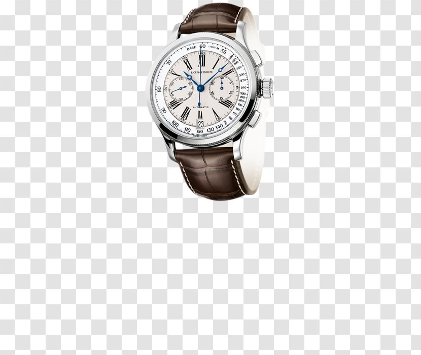 Longines Chronometer Watch Chronograph Automatic Transparent PNG