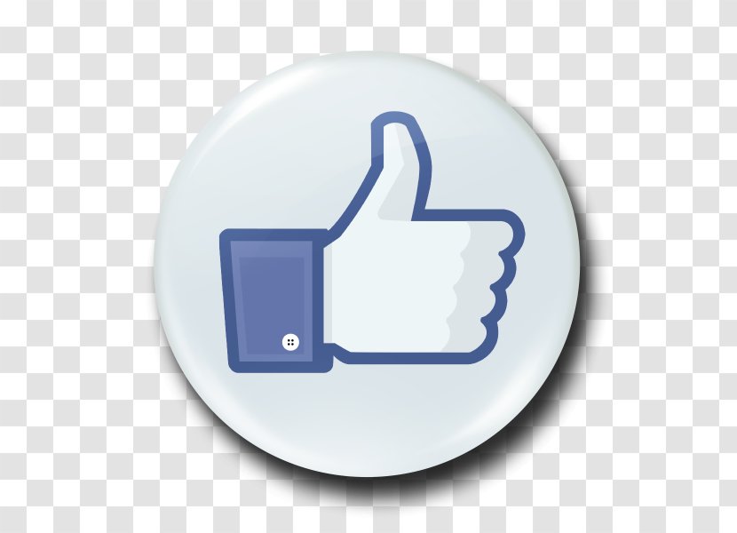 Facebook Like Button Thumb Signal Social Media - Network Advertising Transparent PNG
