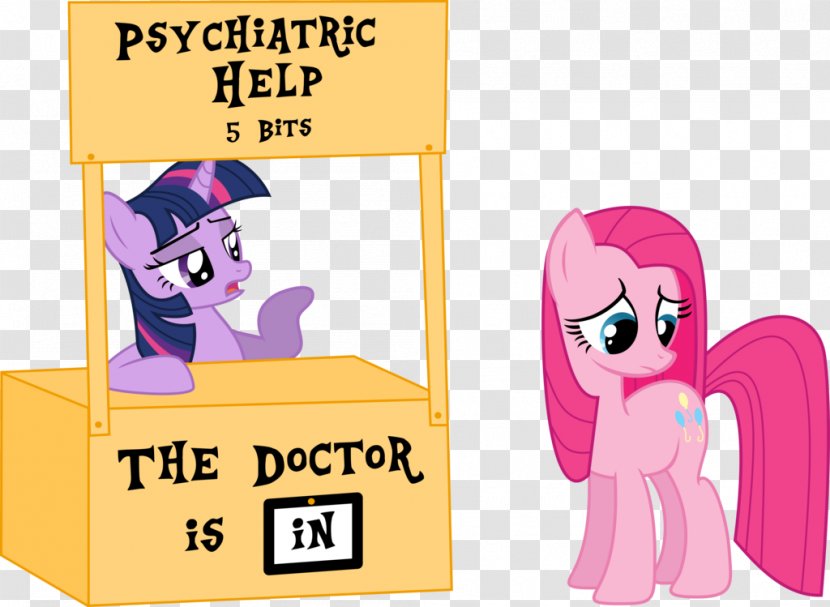 Pinkie Pie Psychiatry Psychiatrist Psychiatric Assessment Fluttershy - My Little Pony Friendship Is Magic Transparent PNG