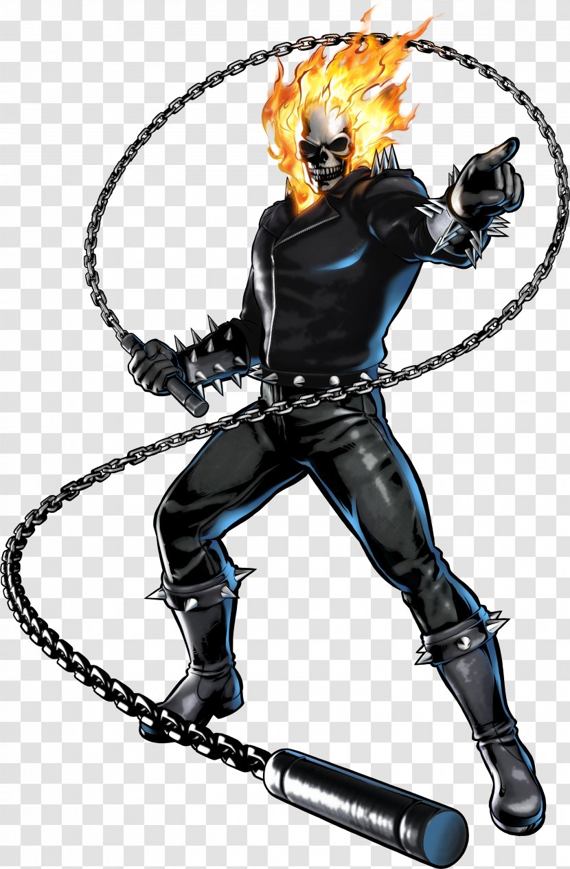 Ultimate Marvel Vs. Capcom 3 3: Fate Of Two Worlds Super Street Fighter IV Johnny Blaze - Fictional Character - The Warrior Transparent PNG