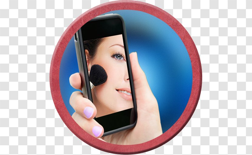 Cheek Chin Communication Multimedia Electronics - Smile - Cosmetics Promotion Transparent PNG