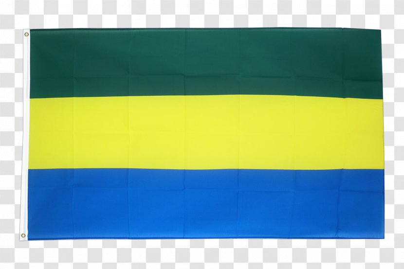 Flag Of Gabon Fahne Rectangle - Youtube Transparent PNG