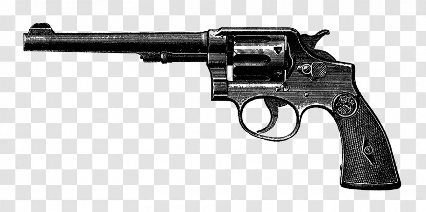 Colt Police Positive Colt's Manufacturing Company Revolver Official Firearm - Cartoon - Handgun Transparent PNG