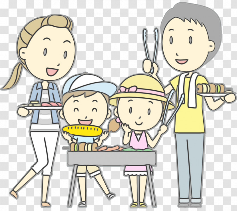 Social Group Cartoon Happiness Conversation Transparent PNG