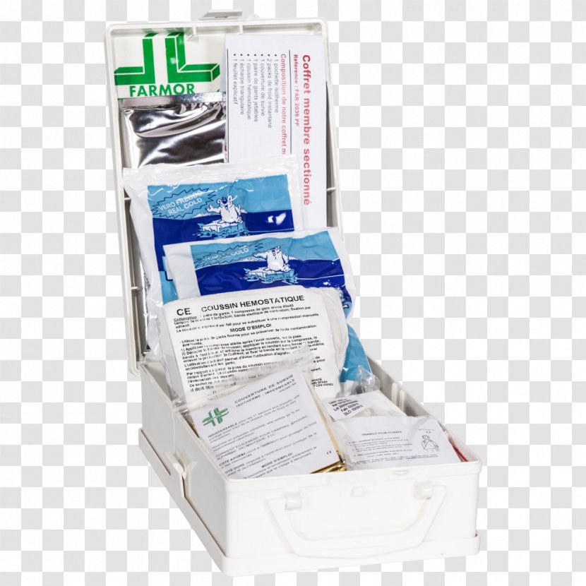 First Aid Supplies Kits Compresa Surgical Tape Medical Emergency - Secourisme - Valise Transparent PNG