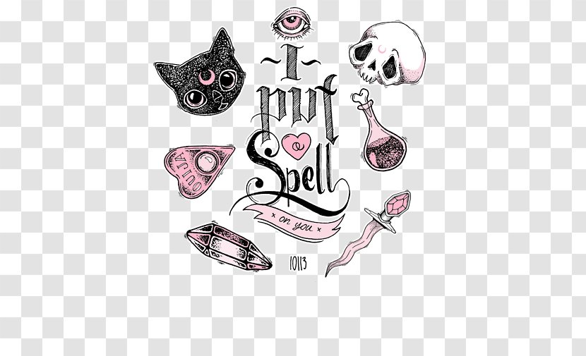 Spell Witchcraft Magic Drawing - Spirit - Sailor Moon Items Transparent PNG