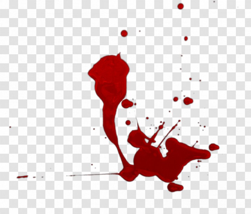 Bloodstain Pattern Analysis Clip Art - Frame - Blood Transparent PNG