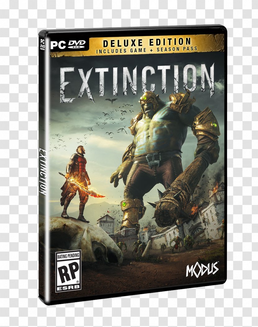 Extinction Deluxe Edition Video Game Xbox One PlayStation 4 - Maximum Games - Extinct Transparent PNG