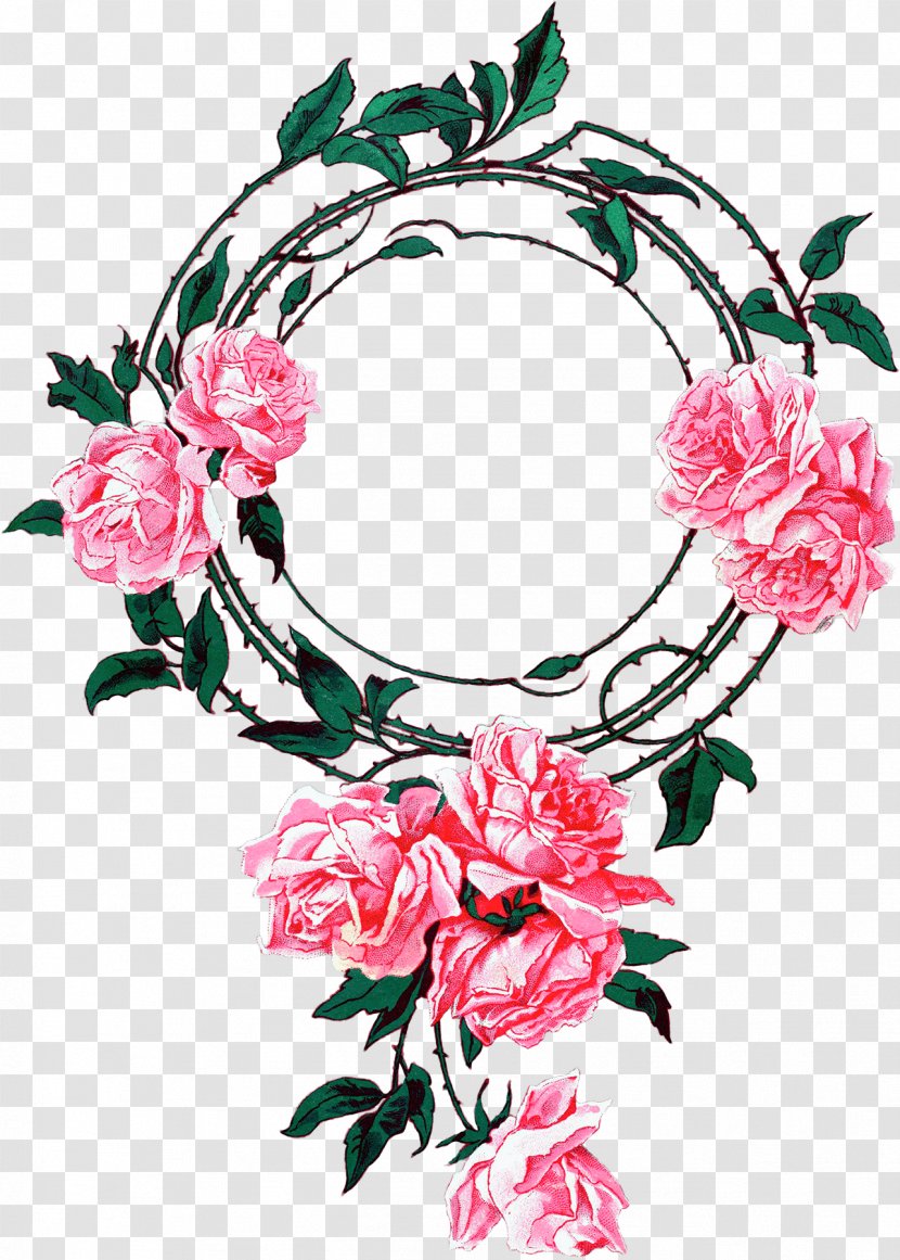 Floral Design Cut Flowers Wreath Flower Bouquet - Pink Transparent PNG