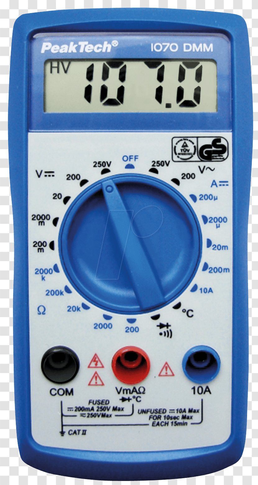 Gauge Digital Multimeter Electric Potential Difference Electronics - Handheld Electronic Device - Weighing Scale Transparent PNG