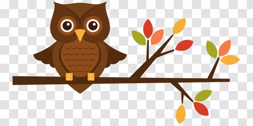 Owl Autumn Clip Art - Illustration Transparent PNG