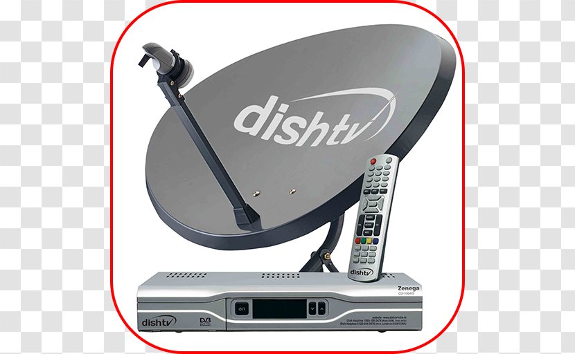 Dish TV Satellite Television Videocon D2h Direct-to-home In India - Tv - DTH Transparent PNG