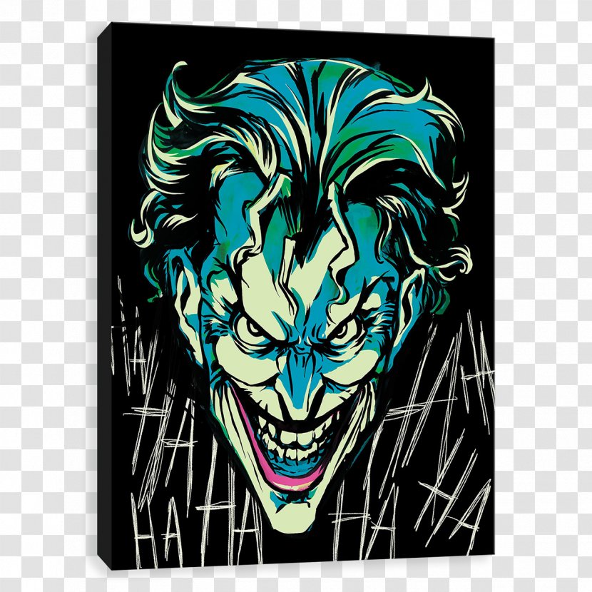 Joker Batman Harley Quinn Canvas Print Comics Transparent PNG