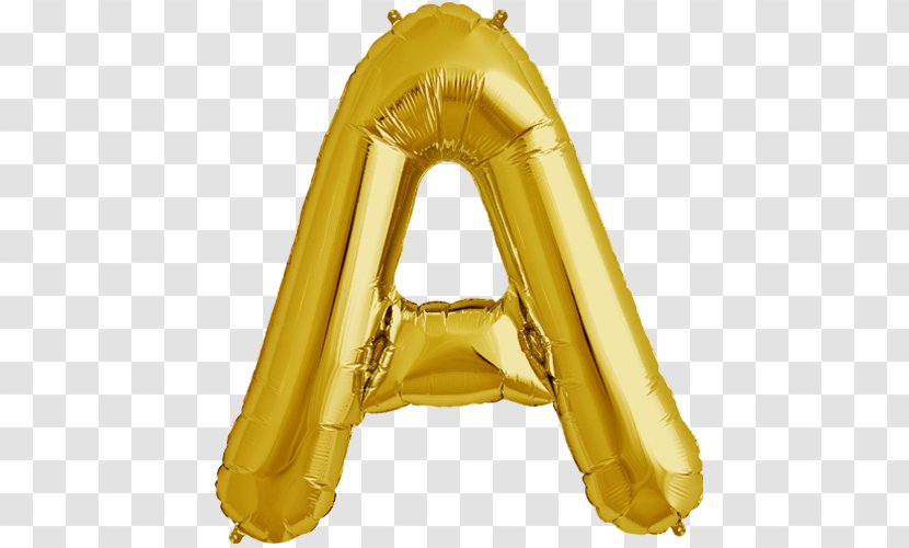 Mylar Balloon Gold Party Amazon.com - Letter Transparent PNG