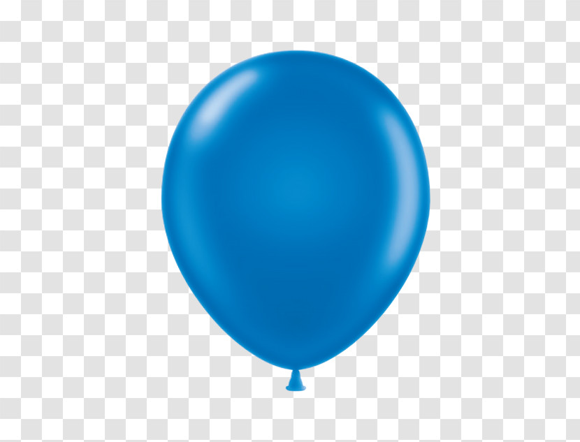 Balloon Blue Turquoise Aqua Party Supply Transparent PNG