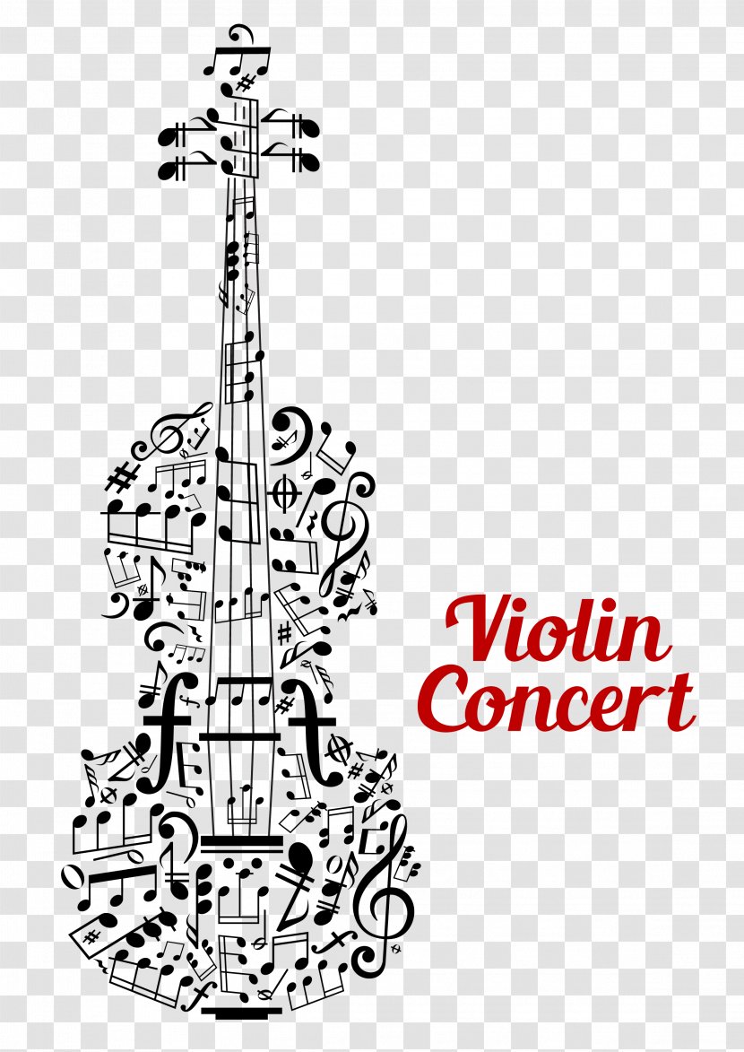 Concert Poster Violin - Flower - Instrument Free Download Transparent PNG