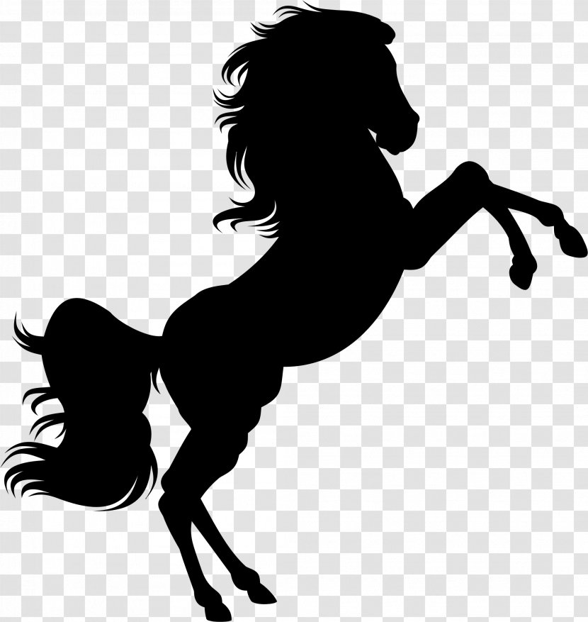 Horse Unicorn Clip Art - Mustang - Pegasus Transparent PNG