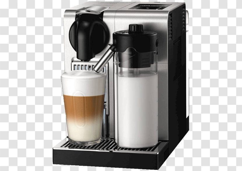 Nespresso Coffeemaker De'Longhi Lattissima Pro EN 750 - Singleserve Coffee Container Transparent PNG