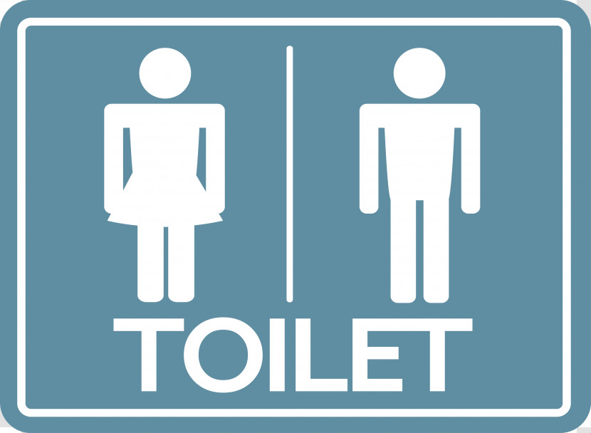 Toilet Sign Transparent PNG