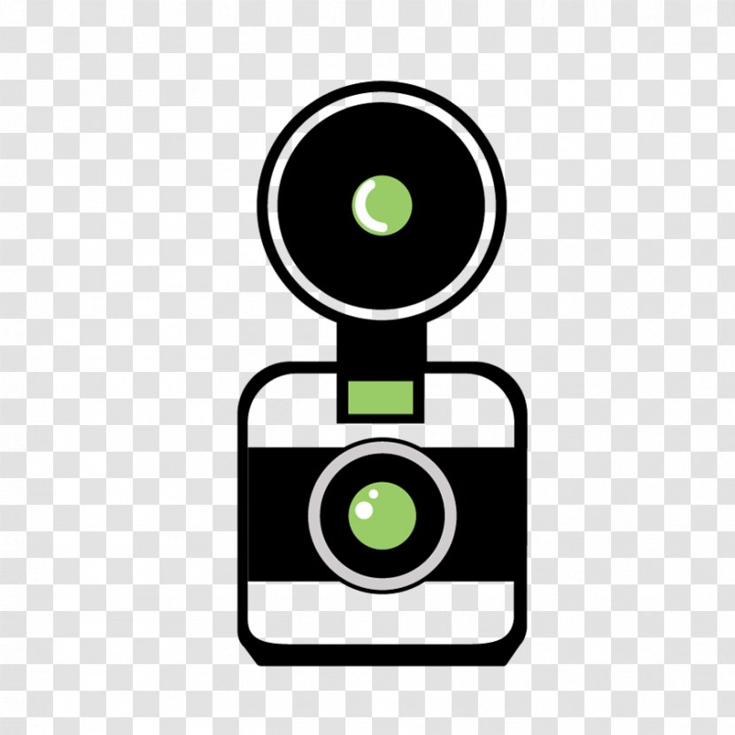 Camera Flashes Queens Lens Clip Art - Yellow - Dj Event Transparent PNG
