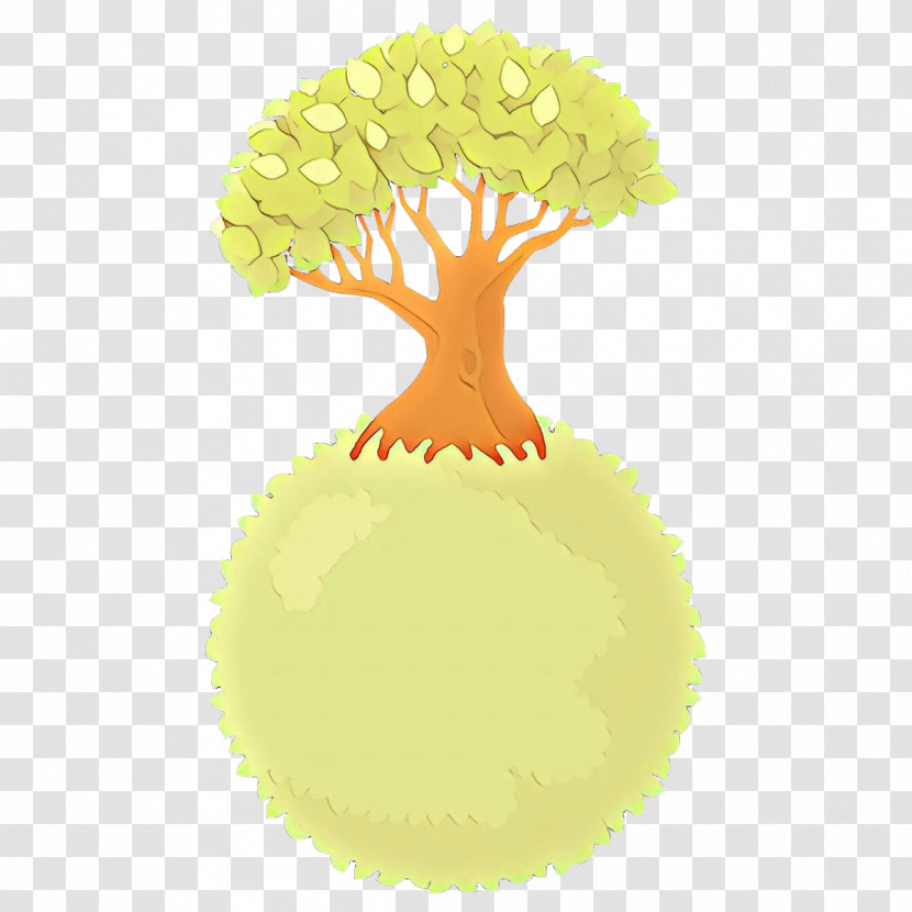 Yellow Tree Pom-pom Plant Transparent PNG