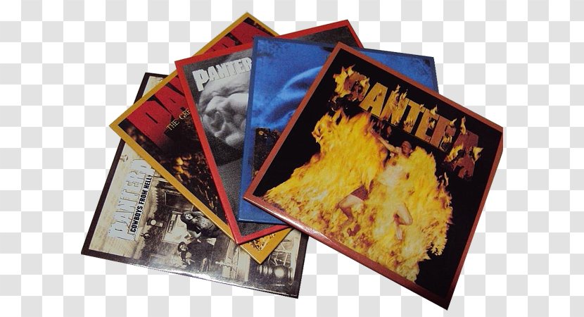 Pantera Original Album Series Box Set Cowboys From Hell - Slipcase Transparent PNG
