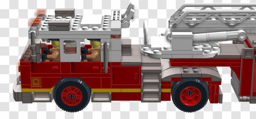 Fire Engine Lego Ideas Motor Vehicle Emergency - Truck Transparent PNG