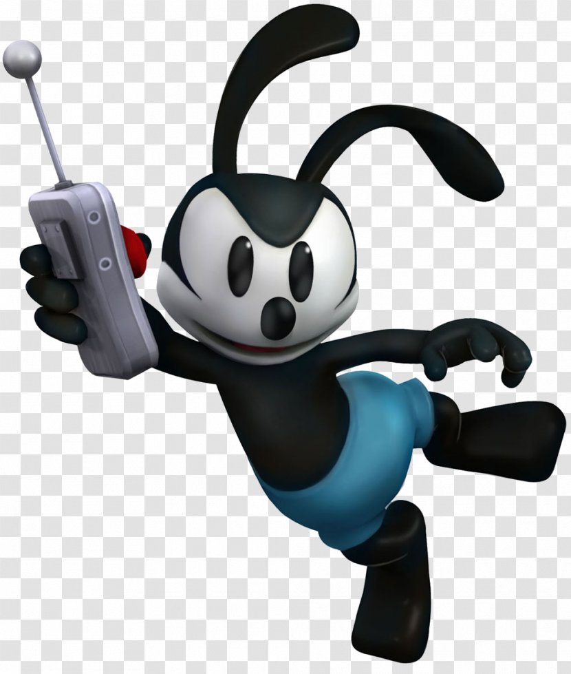Epic Mickey 2: The Power Of Two Oswald Lucky Rabbit Mouse Goofy - Transparent Picture Transparent PNG