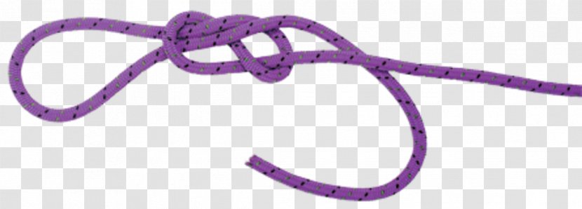 Figure-eight Knot Backpacker Magazine's Outdoor Knots: The Knots You Need To Know Loop Butterfly - Necktie - Climbing Rope Transparent PNG