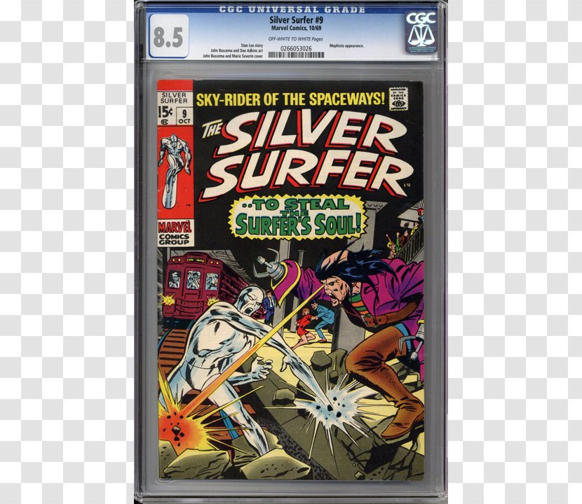 Silver Surfer Comics Thor Mephisto Age Of Comic Books Transparent PNG