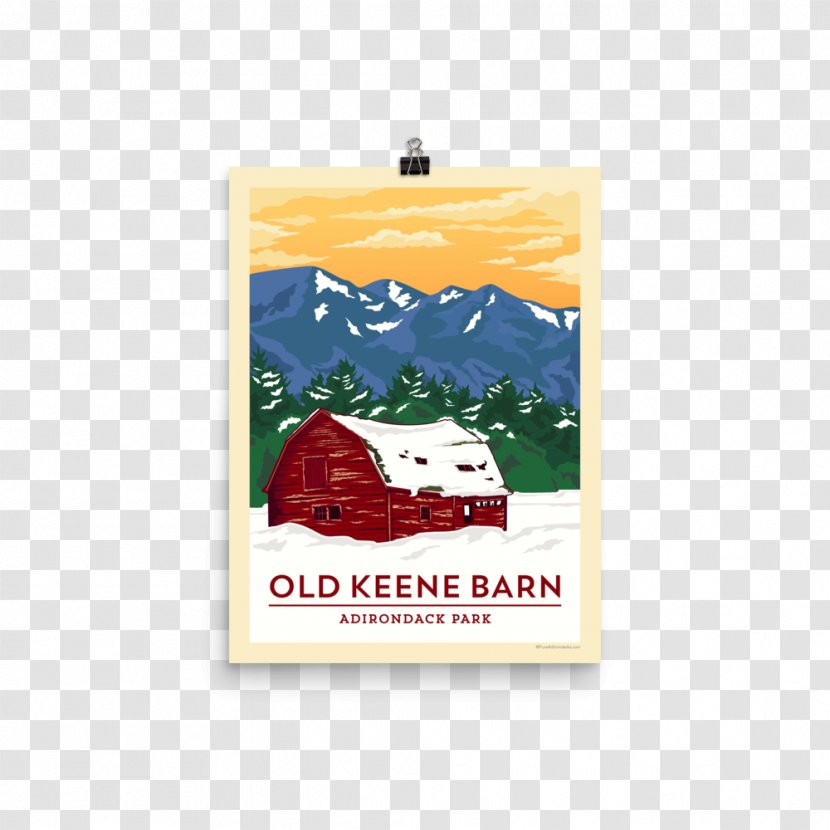 Keene Adirondack Mountain Club Park Adirondak Loj Poster - New York - Dilapidated Transparent PNG