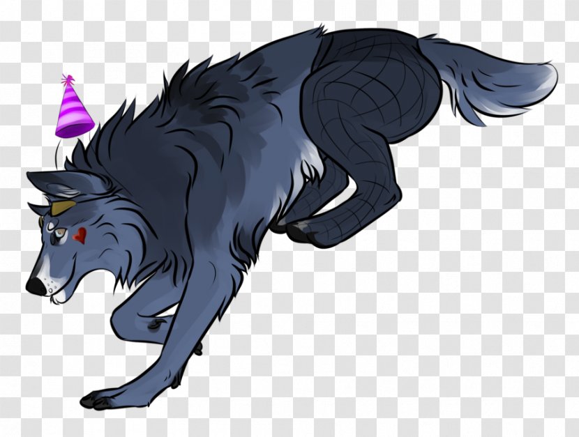 Dog Werewolf Cartoon Demon - Heart - April Fools Transparent PNG