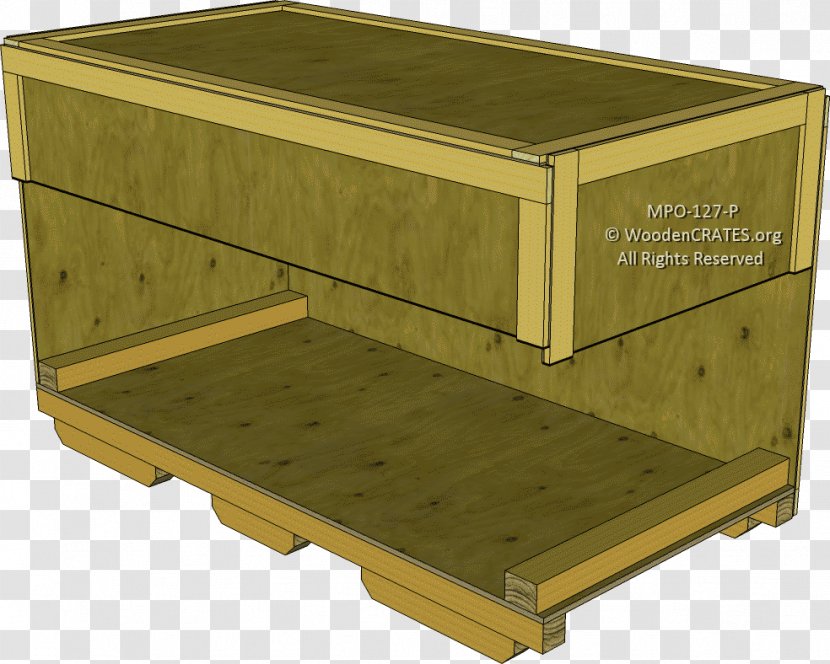 Rectangle - Table - Wood Crate Transparent PNG