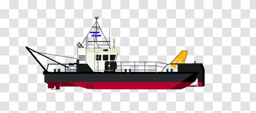 Damen Group Heavy-lift Ship Design Barge Tugboat - Crane Transparent PNG
