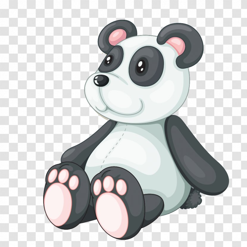 Stuffed Toy Stock Photography Royalty-free Clip Art - Frame - Panda Transparent PNG
