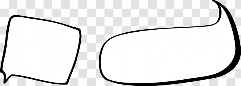 Glasses Car Black And White - Vector Question Box Transparent PNG