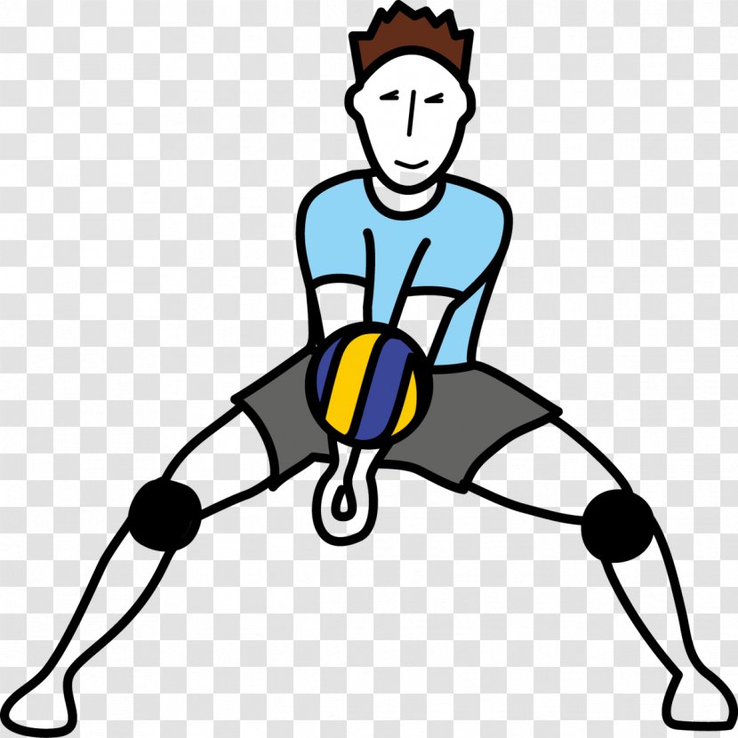 Volleyball Player Flexibility Sports Exercise - Equipment - Voley Transparent PNG