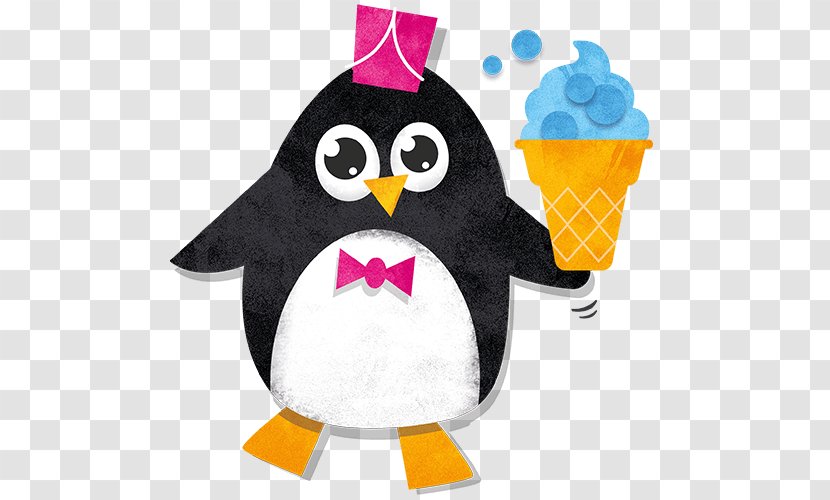 Toomies Thai Cuisine Penguin Ice Cream Child - Bird Transparent PNG