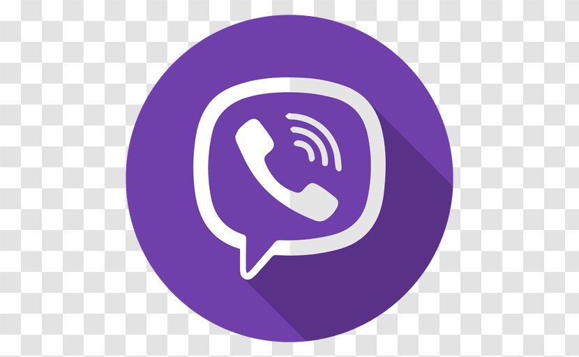 Viber - Violet - Icons. Vector Transparent PNG