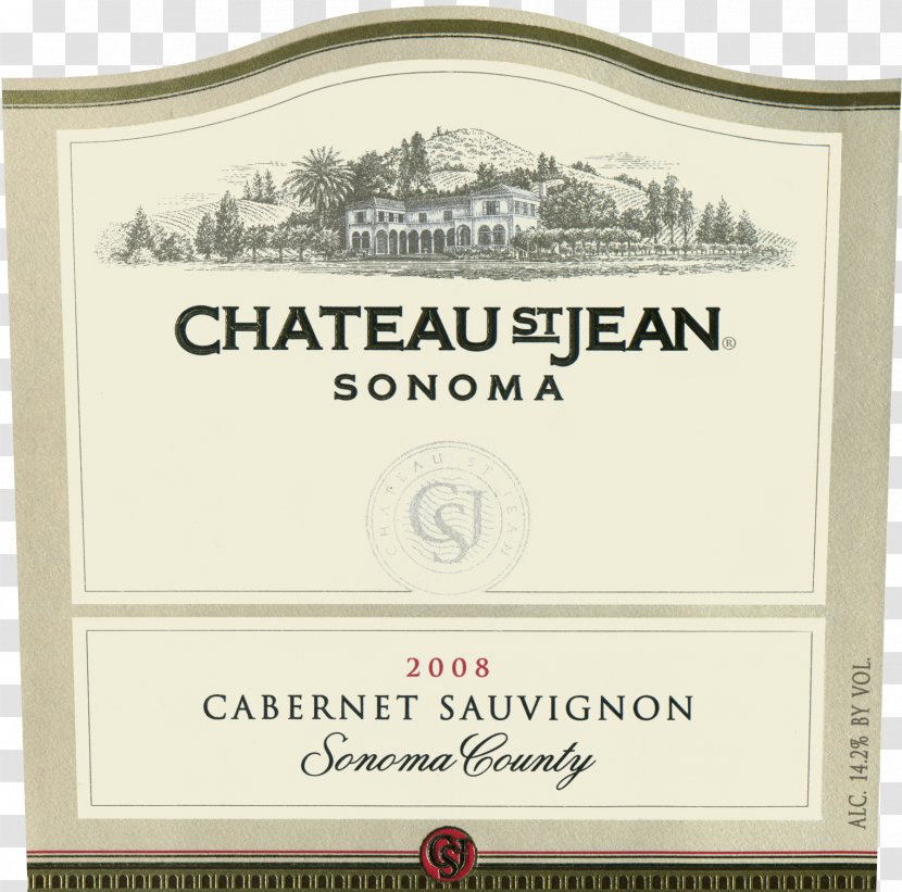 Sonoma California Wine Chateau St. Jean PRIME Cellars - Napa County Transparent PNG