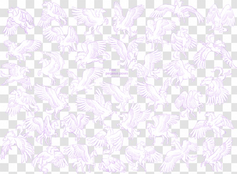 Line Pattern - White Transparent PNG