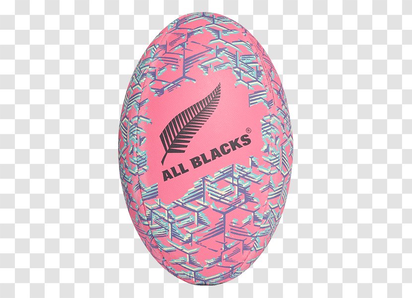New Zealand National Rugby Union Team Ball Gilbert The Championship - Magenta Transparent PNG