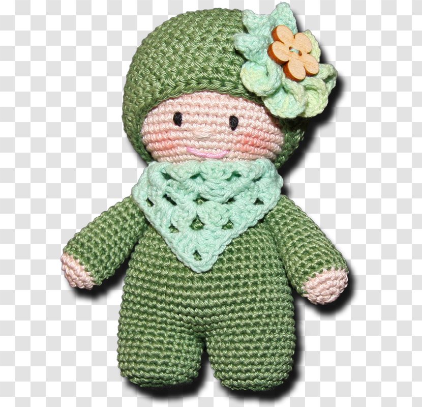 Crochet Amigurumi Doll Knitting Pattern - Cartoon Transparent PNG