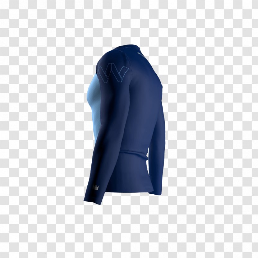 Sleeve Shoulder Cobalt Blue Wetsuit - Arm - Joint Transparent PNG