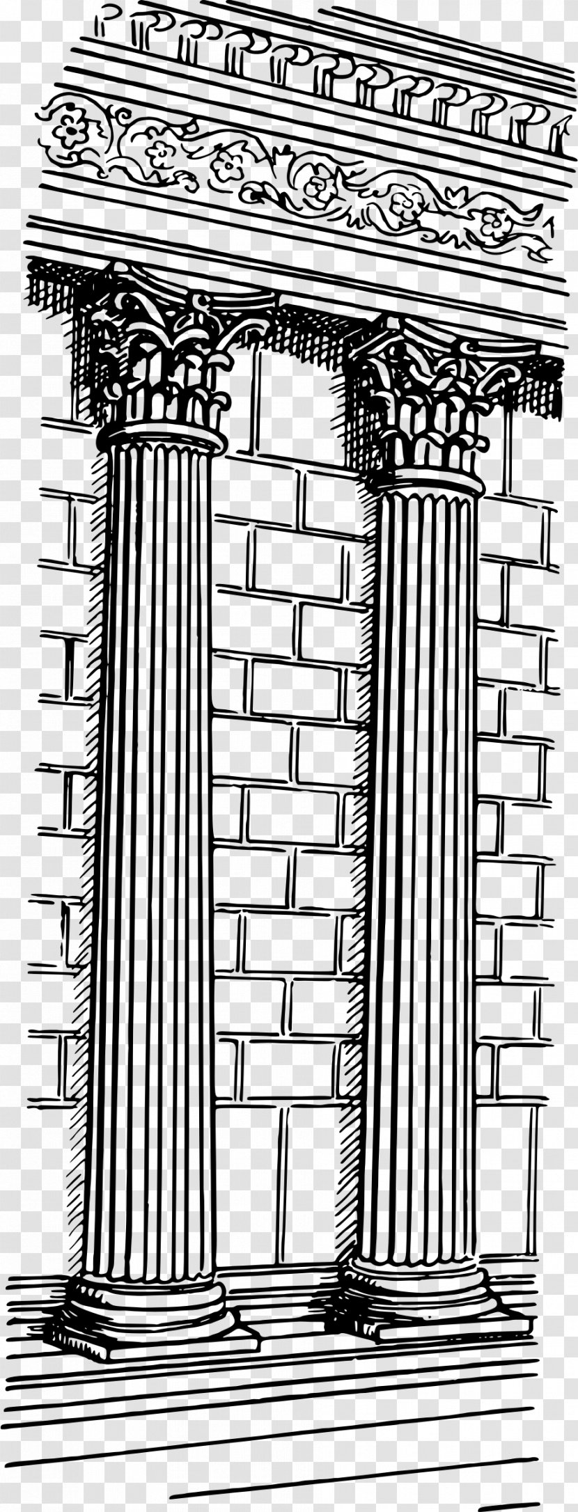 Clip Art - Column - Structure Transparent PNG