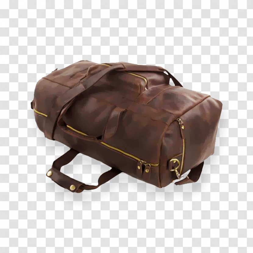 Handbag Leather Baggage Backpack - Travel - Vintage Transparent PNG