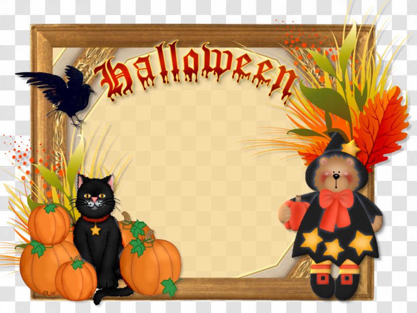 Halloween Film Series Picture Frames Trick-or-treating Clip Art - Frame Transparent PNG