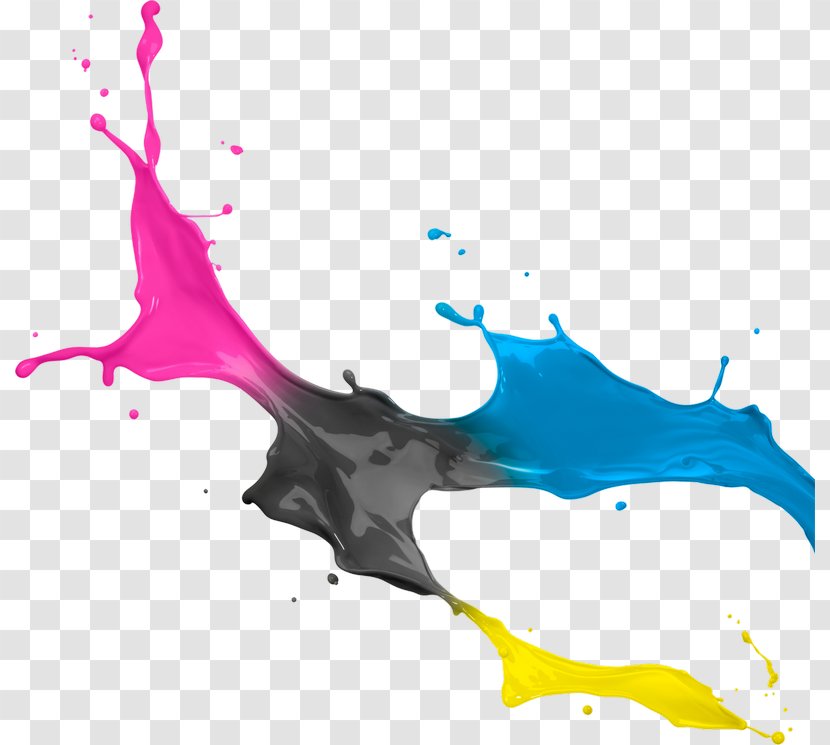 Stock Photography Painting CMYK Color Model - Printmaking - Paint Transparent PNG