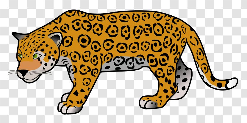 Leopard Felidae Cheetah Clip Art Jaguar - Ocelot Transparent PNG
